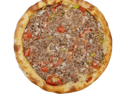 Yuvarlak Kıymalı Pizza | 35,00